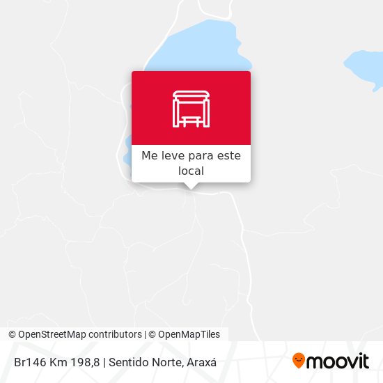 Br146 Km 198,8 | Sentido Norte mapa