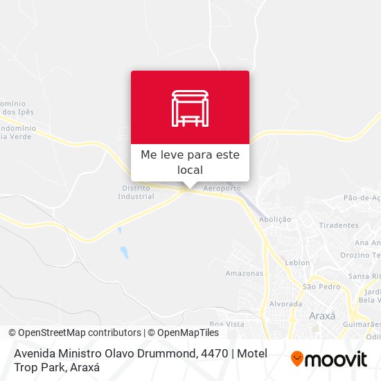 Avenida Ministro Olavo Drummond, 4470 | Motel Trop Park mapa