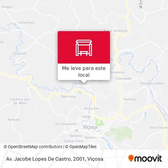 Av. Jacobe Lopes De Castro, 2001 mapa