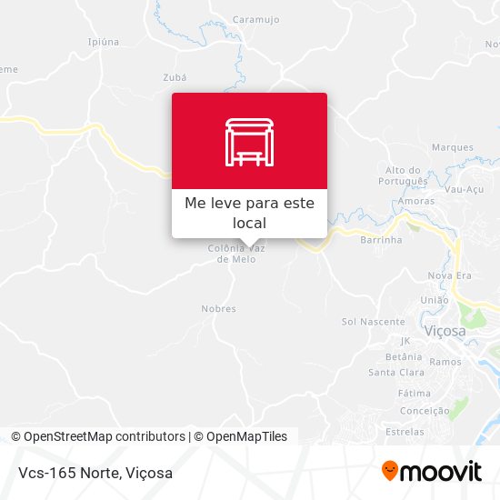 Vcs-165 Norte mapa