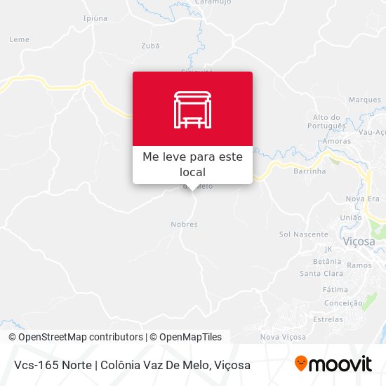 Vcs-165 Norte | Colônia Vaz De Melo mapa