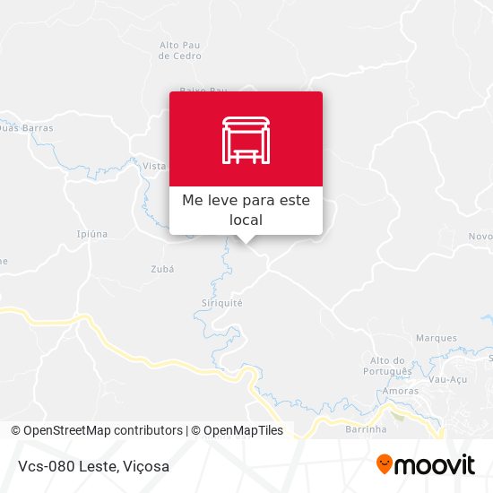 Vcs-080 Leste mapa