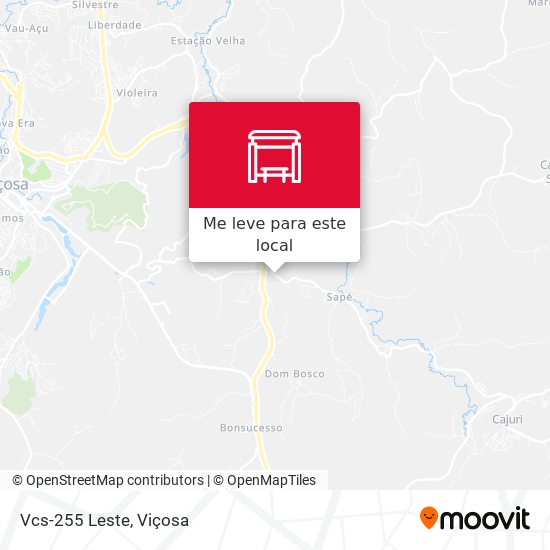 Vcs-255 Leste mapa