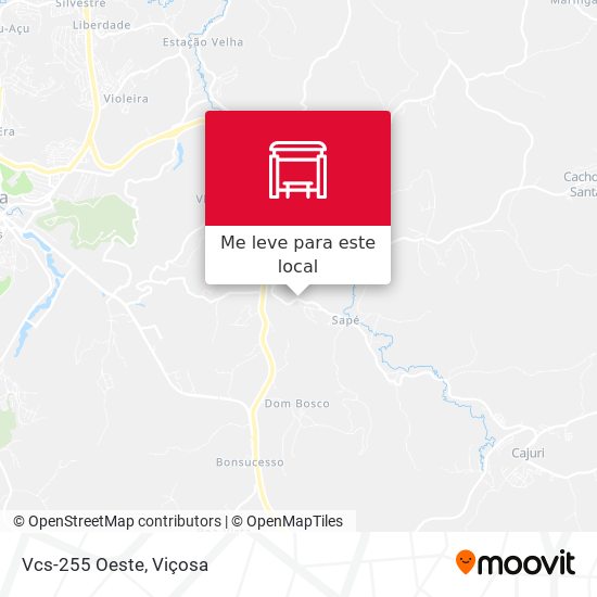 Vcs-255 Oeste mapa