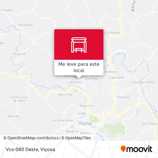 Vcs-080 Oeste mapa
