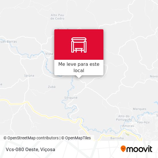 Vcs-080 Oeste mapa