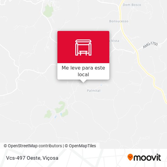 Vcs-497 Oeste mapa