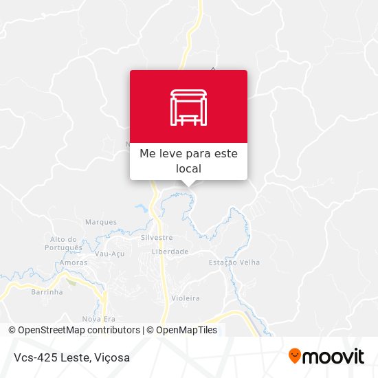 Vcs-425 Leste mapa