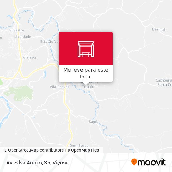 Av. Silva Araújo, 35 mapa