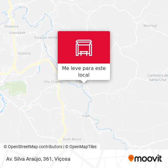Av. Silva Araújo, 361 mapa