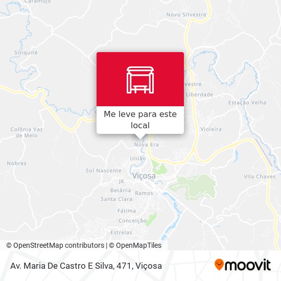Av. Maria De Castro E Silva, 471 mapa