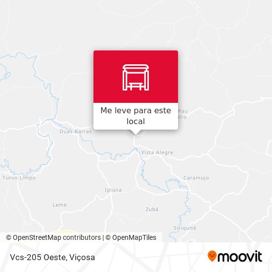 Vcs-205 Oeste mapa