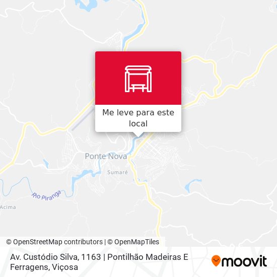 Av. Custódio Silva, 1163 | Pontilhão Madeiras E Ferragens mapa