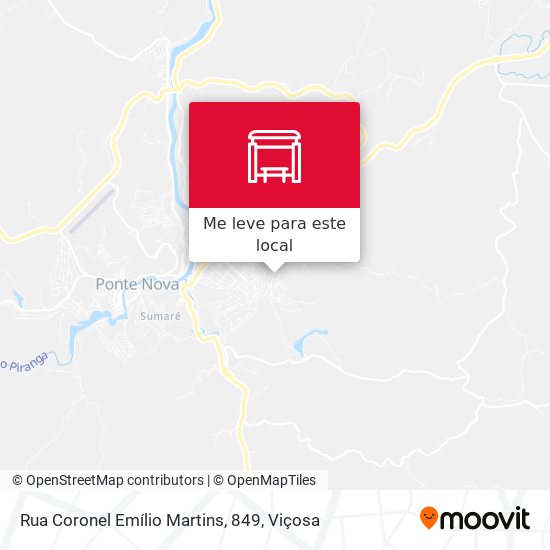 Rua Coronel Emílio Martins, 849 mapa