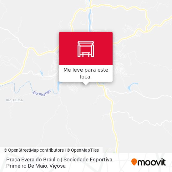 Praça Everaldo Bráulio | Sociedade Esportiva Primeiro De Maio mapa