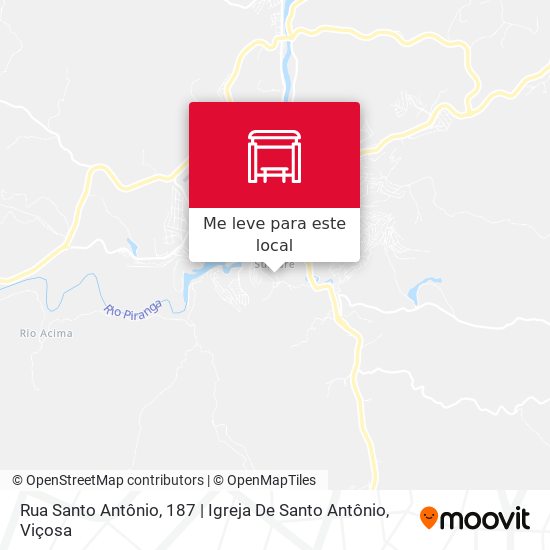 Rua Santo Antônio, 187 | Igreja De Santo Antônio mapa