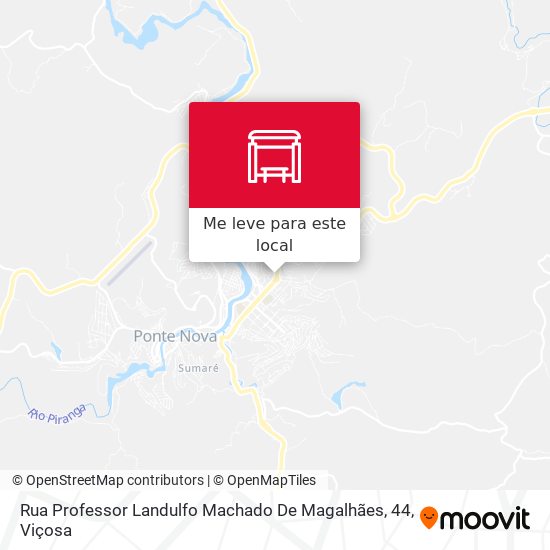 Rua Professor Landulfo Machado De Magalhães, 44 mapa