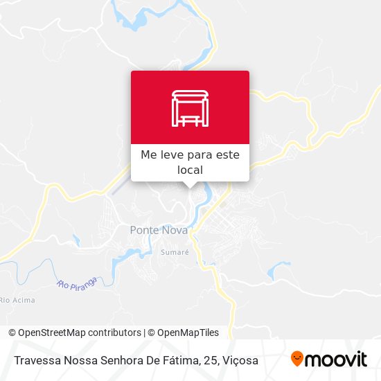 Travessa Nossa Senhora De Fátima, 25 mapa