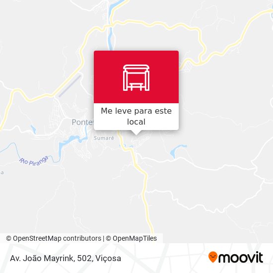 Av. João Mayrink, 502 mapa