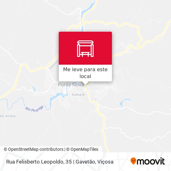 Rua Felisberto Leopoldo, 35 | Gavetão mapa