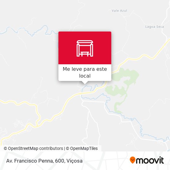 Av. Francisco Penna, 600 mapa