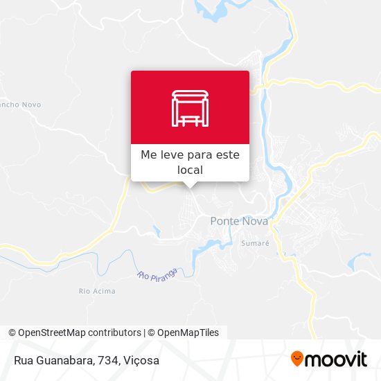 Rua Guanabara, 734 mapa