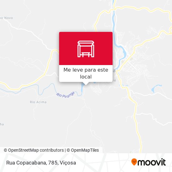 Rua Copacabana, 785 mapa