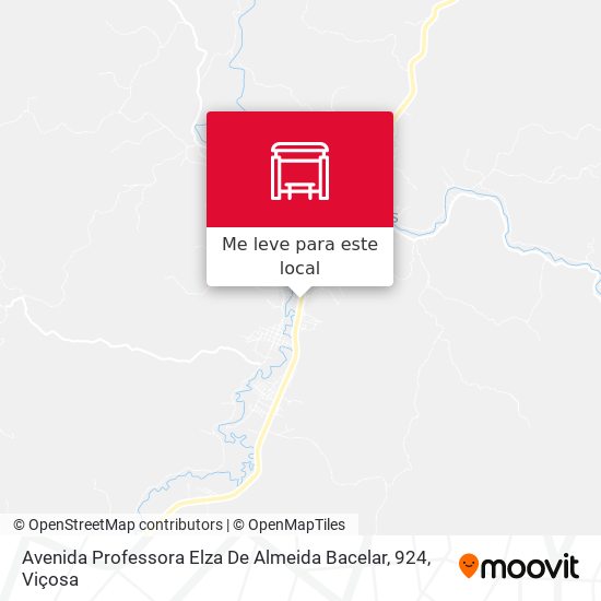 Avenida Professora Elza De Almeida Bacelar, 924 mapa