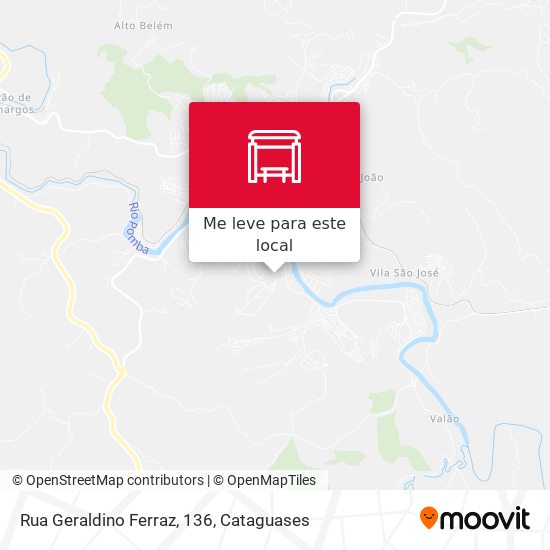 Rua Geraldino Ferraz, 136 mapa
