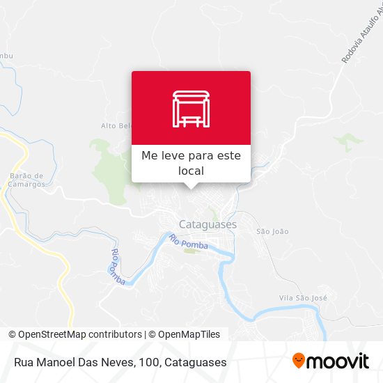 Rua Manoel Das Neves, 100 mapa