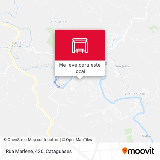 Rua Marlene, 426 mapa