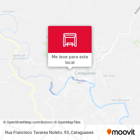 Rua Francisco Tavares Noleto, 93 mapa