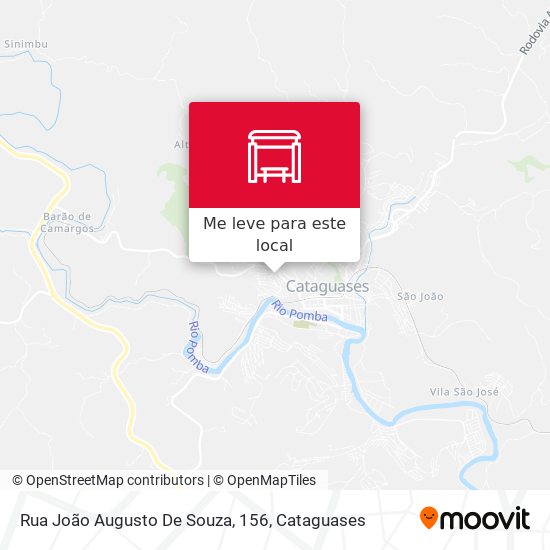 Rua João Augusto De Souza, 156 mapa