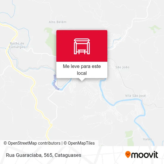 Rua Guaraciaba, 565 mapa