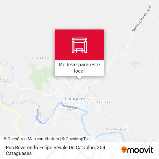 Rua Reverendo Felipe Revale De Carvalho, 354 mapa