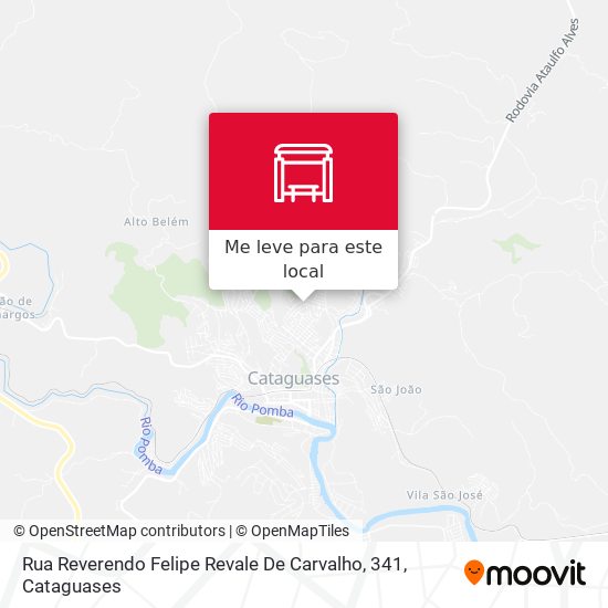 Rua Reverendo Felipe Revale De Carvalho, 341 mapa