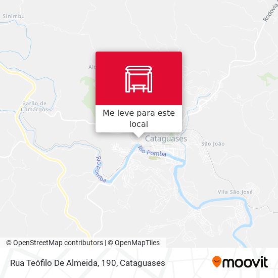 Rua Teófilo De Almeida, 190 mapa