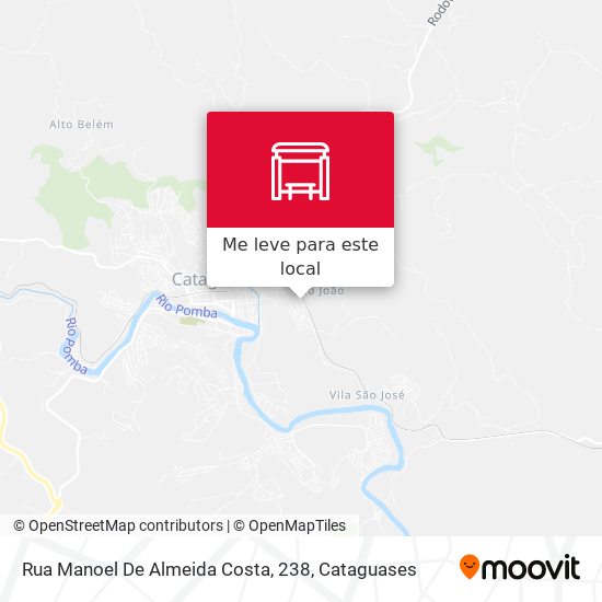 Rua Manoel De Almeida Costa, 238 mapa