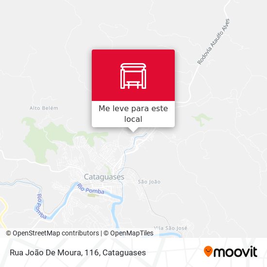 Rua João De Moura, 116 mapa