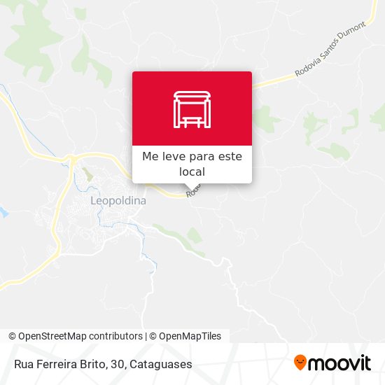 Rua Ferreira Brito, 30 mapa