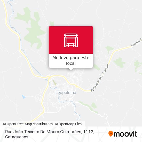 Rua João Teixeira De Moura Guimarães, 1112 mapa