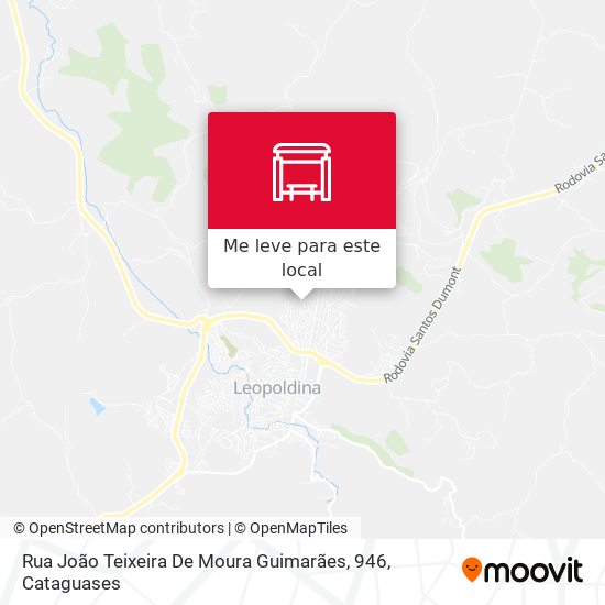 Rua João Teixeira De Moura Guimarães, 946 mapa