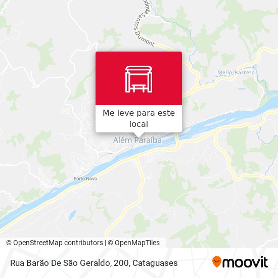 Rua Barão De São Geraldo, 200 mapa