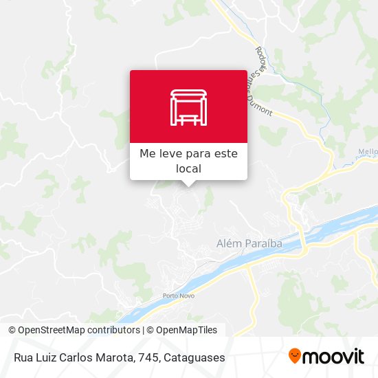 Rua Luiz Carlos Marota, 745 mapa