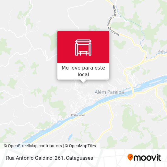 Rua Antonio Galdino, 261 mapa
