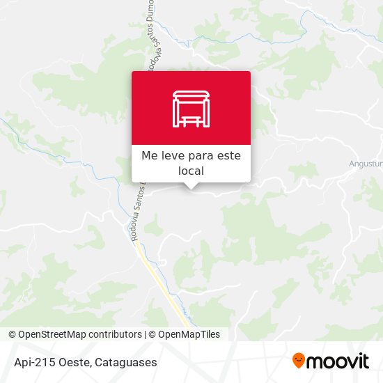 Api-215 Oeste mapa