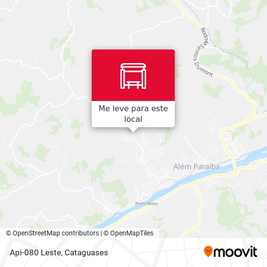 Api-080 Leste mapa