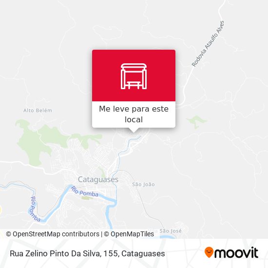 Rua Zelino Pinto Da Silva, 155 mapa