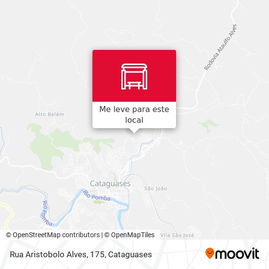 Rua Aristobolo Alves, 175 mapa