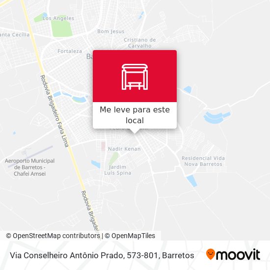 Via Conselheiro Antônio Prado, 573-801 mapa
